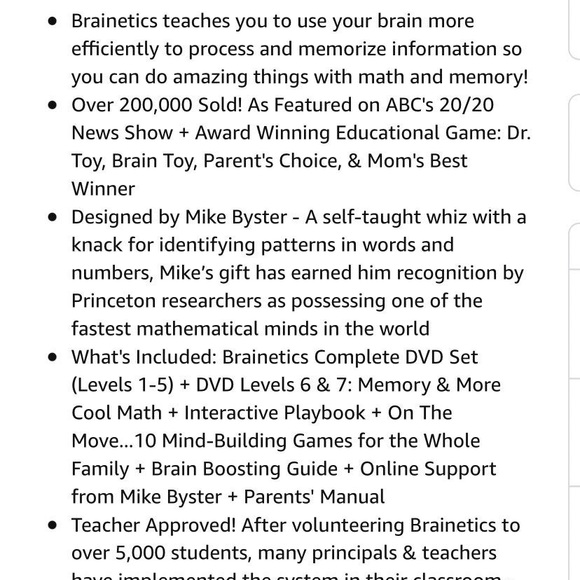 Brainetics Math and Memory System - Picture 5 of 5